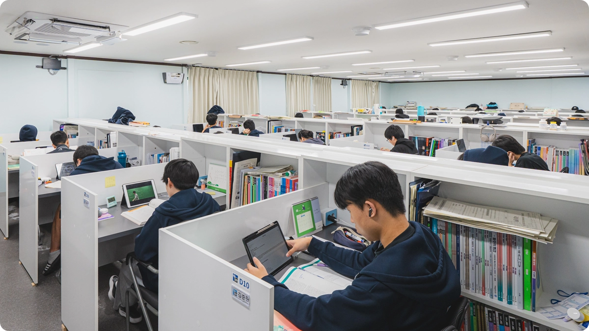 본관 학습실 분위기
