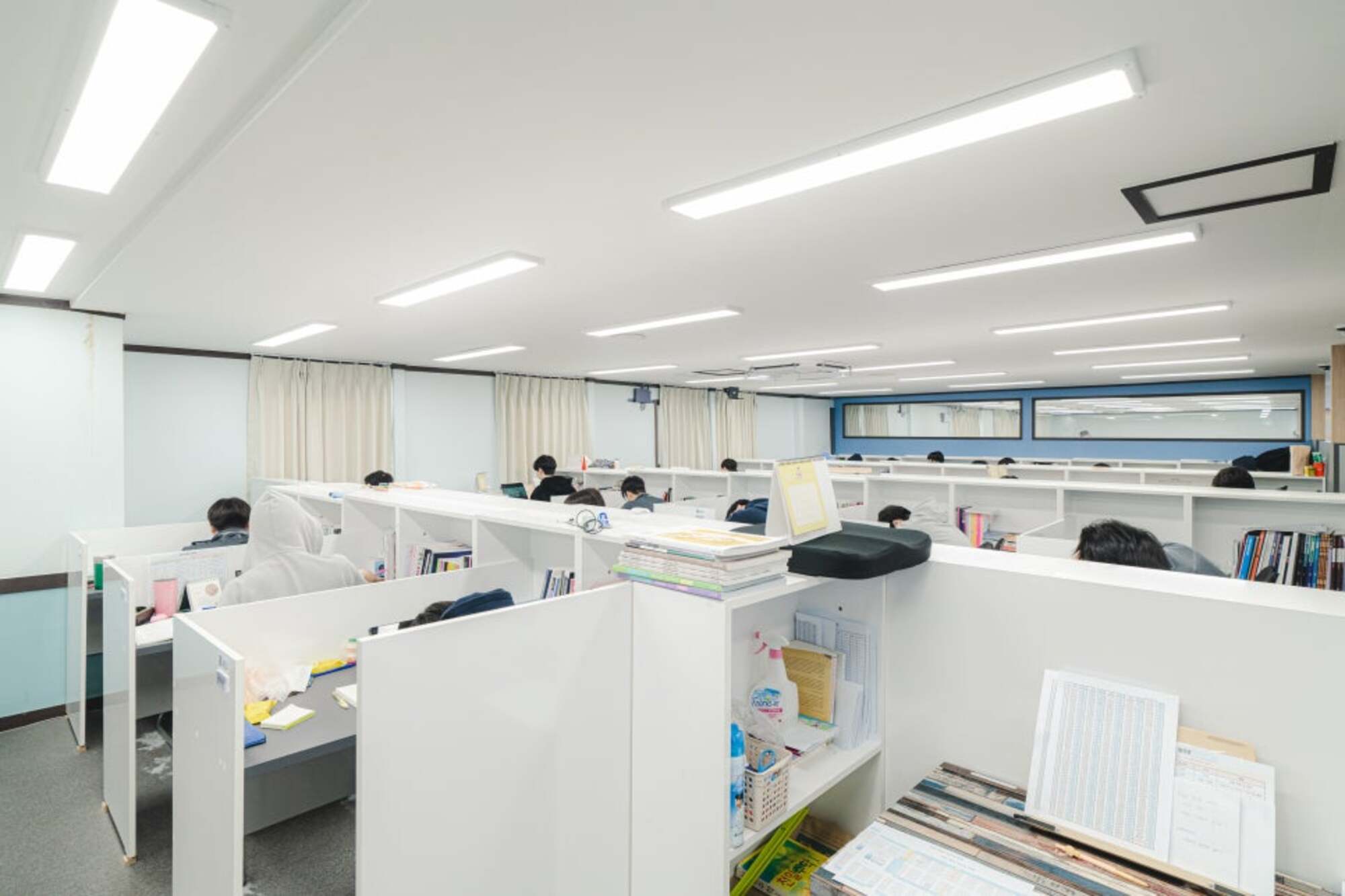 에듀셀파 남학생캠퍼스 학습실